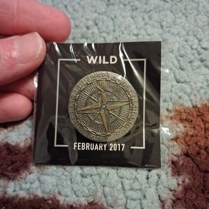 Silver Compass Pendant